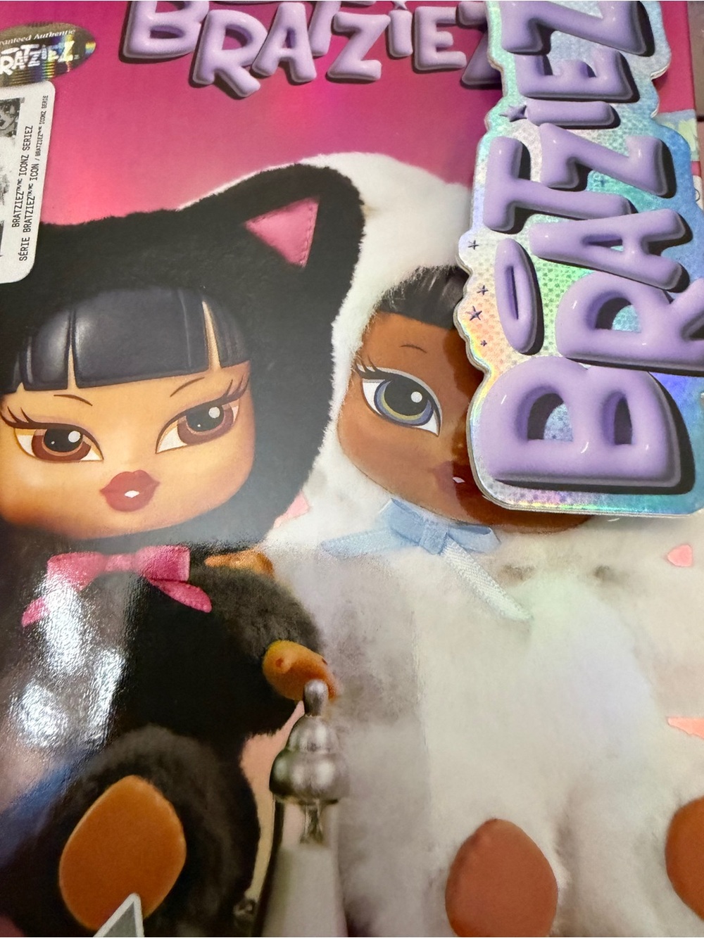 Bratz Bratziez Iconz Series Plush Blind Box with Charm Clip and Accessory